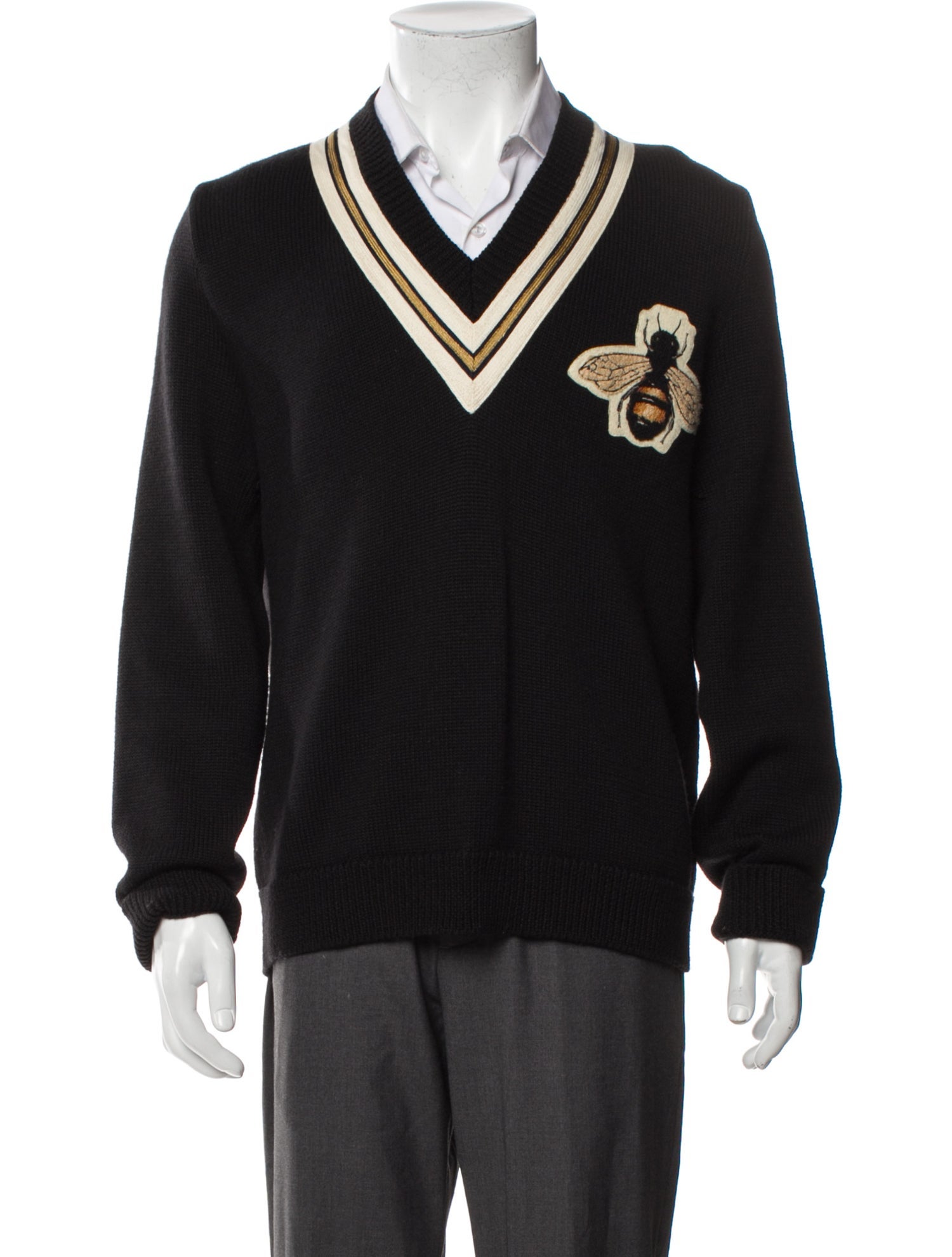 Gucci 2020 Bee Accent Pullover