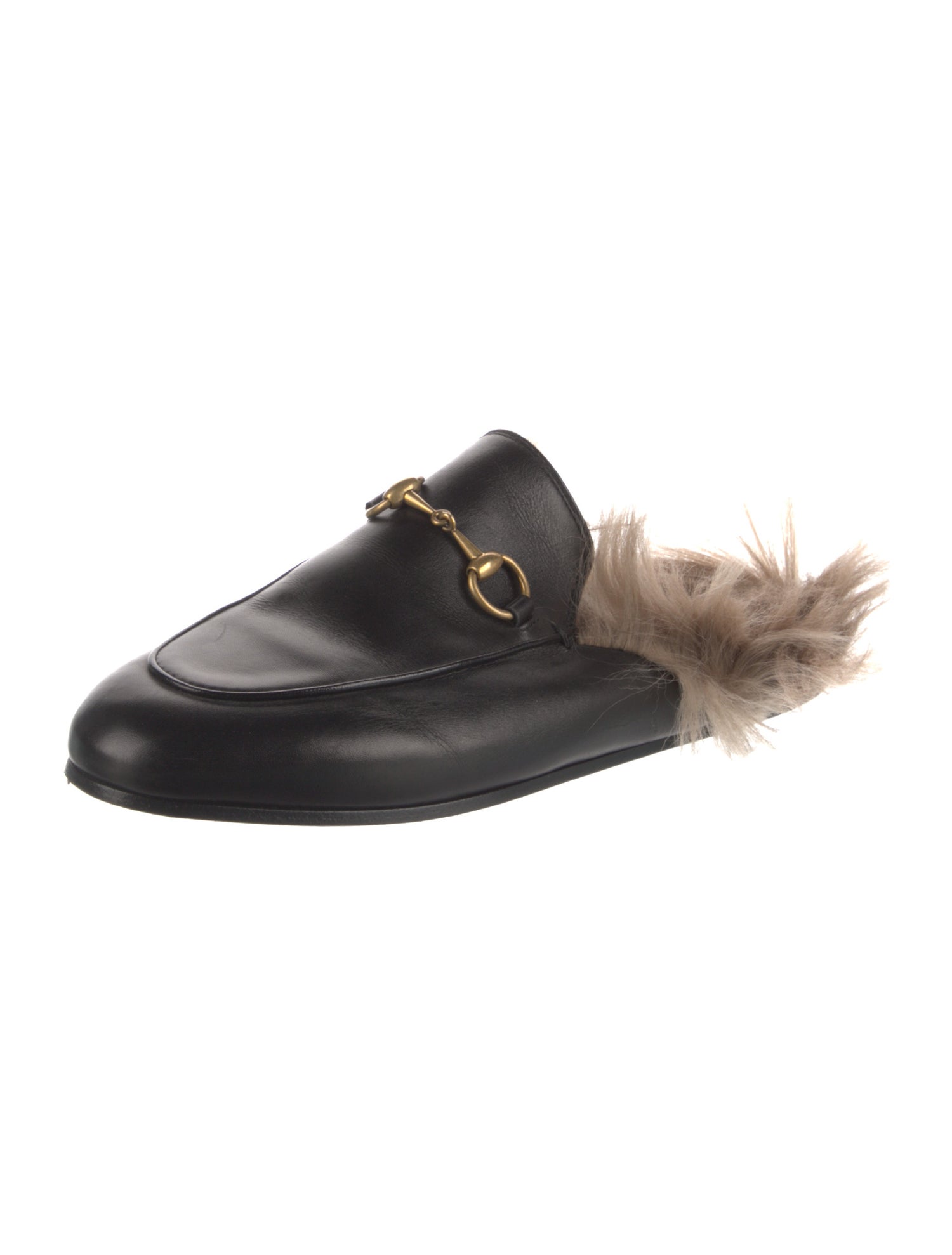 Gucci Leather Slides