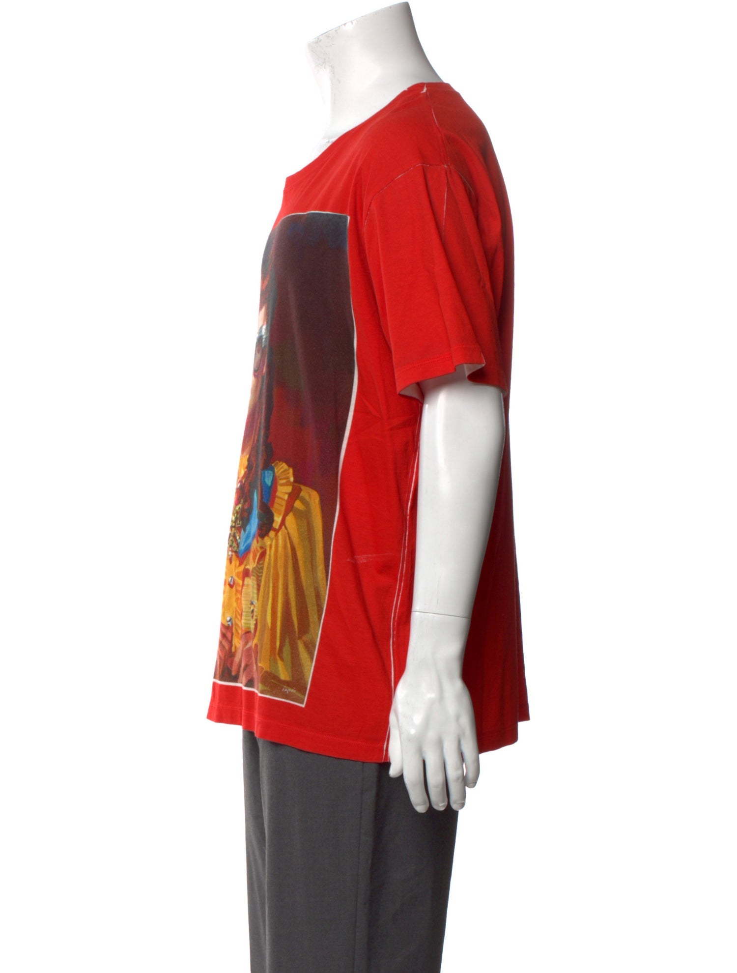 Gucci Graphic Print Crew Neck T-Shirt