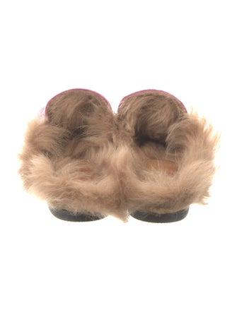 Gucci Horsebit Accent Velvet Mules