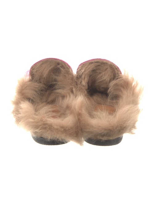 Gucci Horsebit Accent Velvet Mules