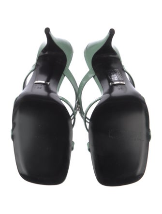 Gucci Horsebit Accent Patent Leather Slides