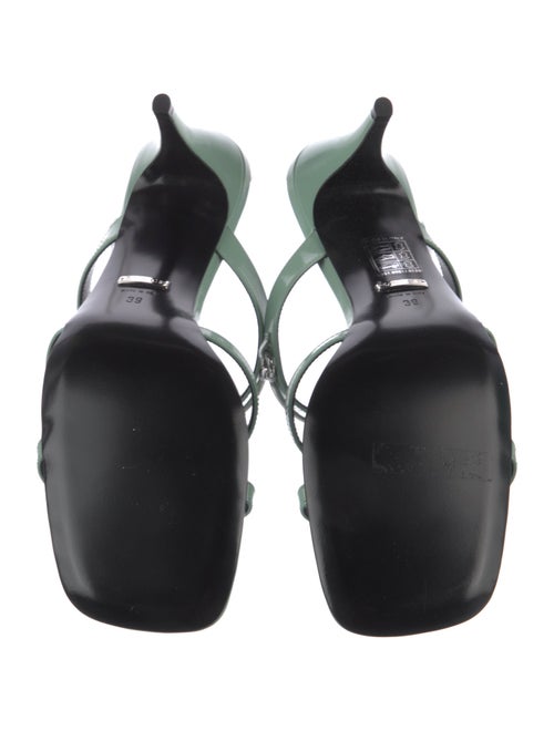 Gucci Horsebit Accent Patent Leather Slides