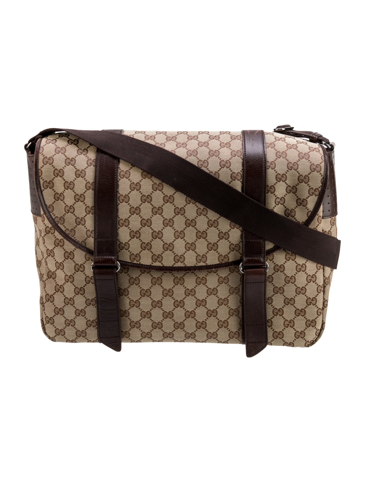 Gucci GG Canvas Messenger Bag
