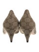 Gucci GG Canvas Canvas D'Orsay Pumps
