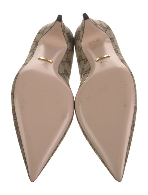 Gucci GG Canvas Canvas D'Orsay Pumps