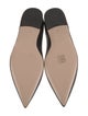 Gucci Chain-Link Accent Leather Ballet Flats