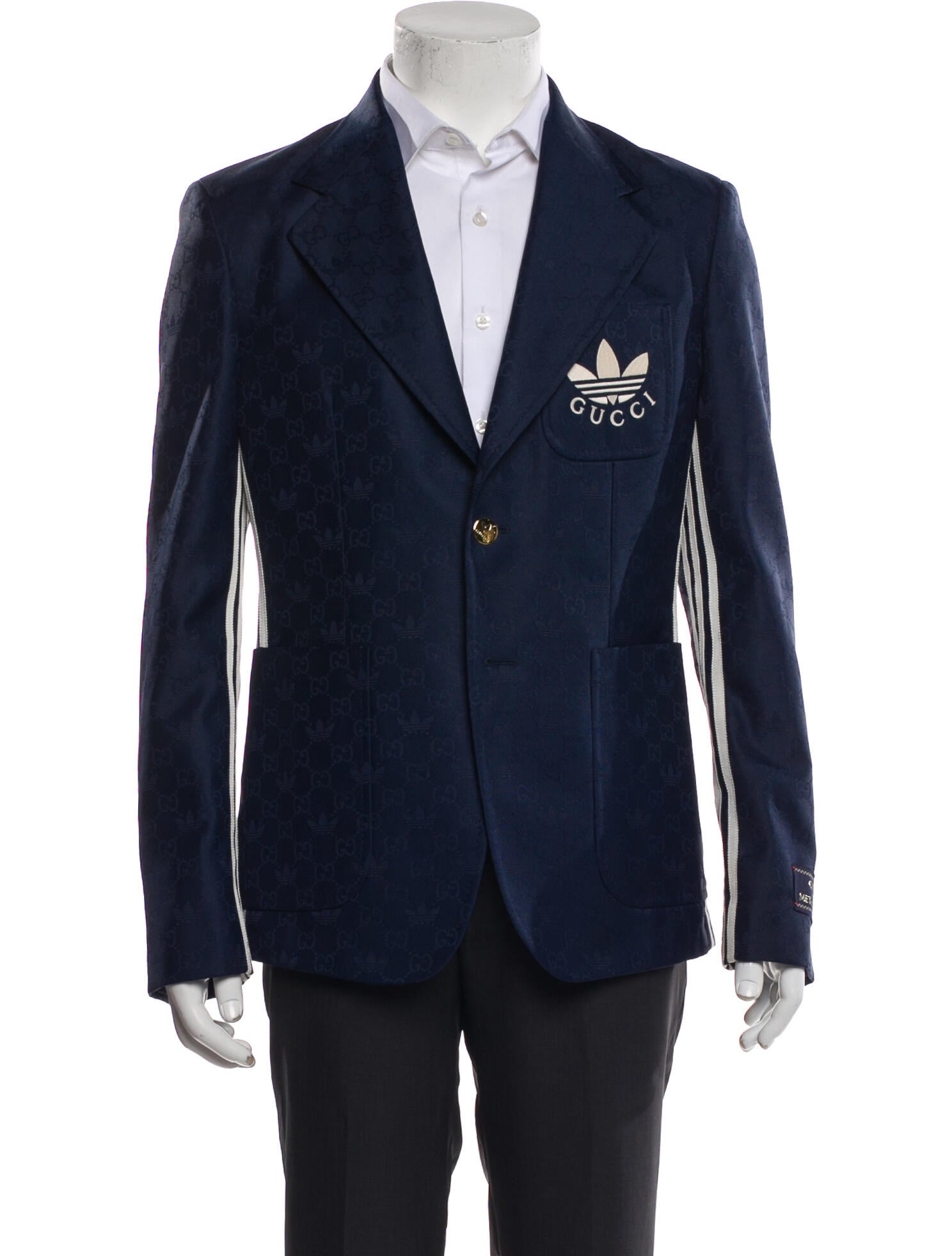 Gucci x Adidas Printed Blazer