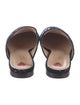 Gucci Horsebit Accent Velvet Mules
