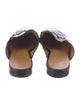 Gucci Horsebit Accent Leather Mules