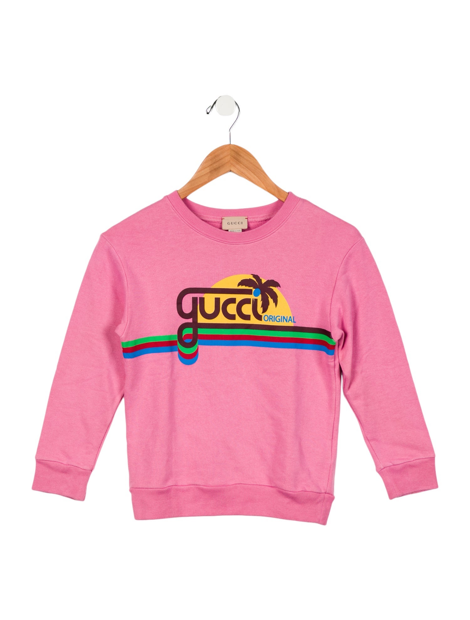 Gucci Girls' Graphic Crew Neck Sweatshirt