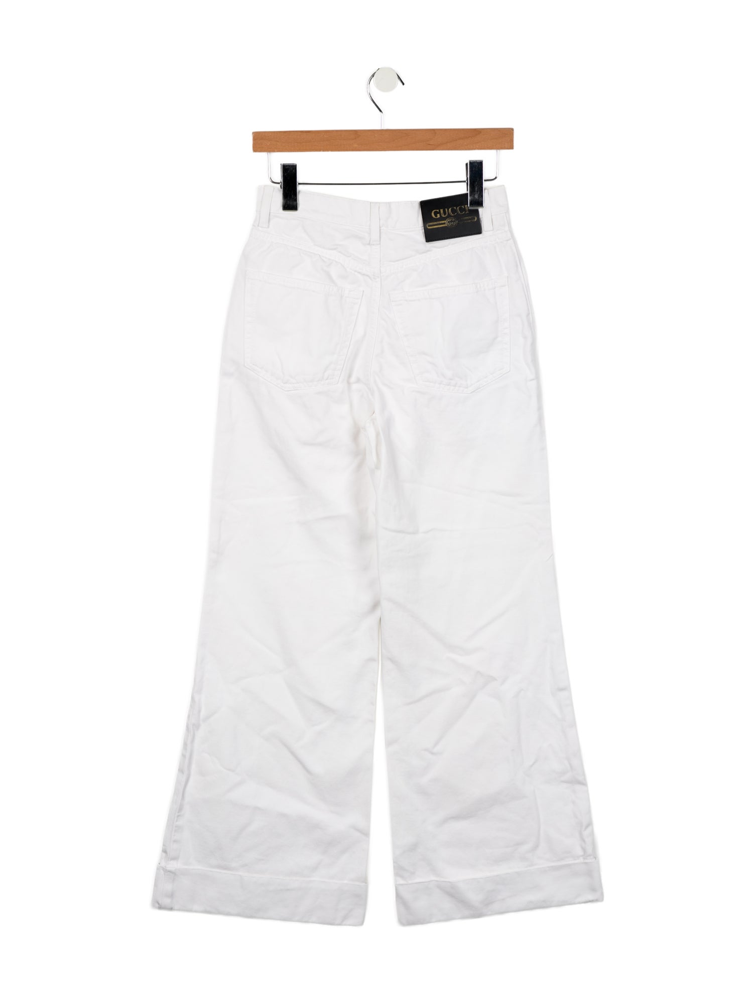 Gucci Mid-Rise Wide Leg Jeans