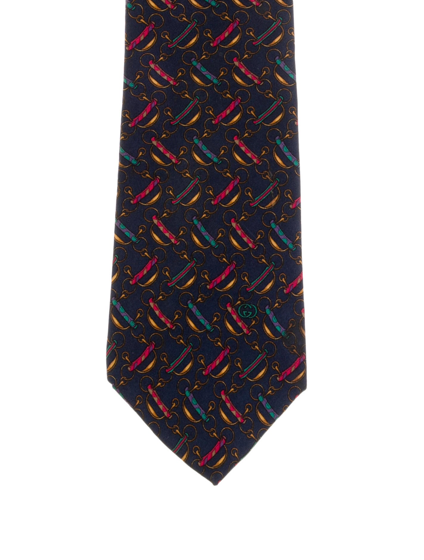 Gucci Patterned Silk Tie