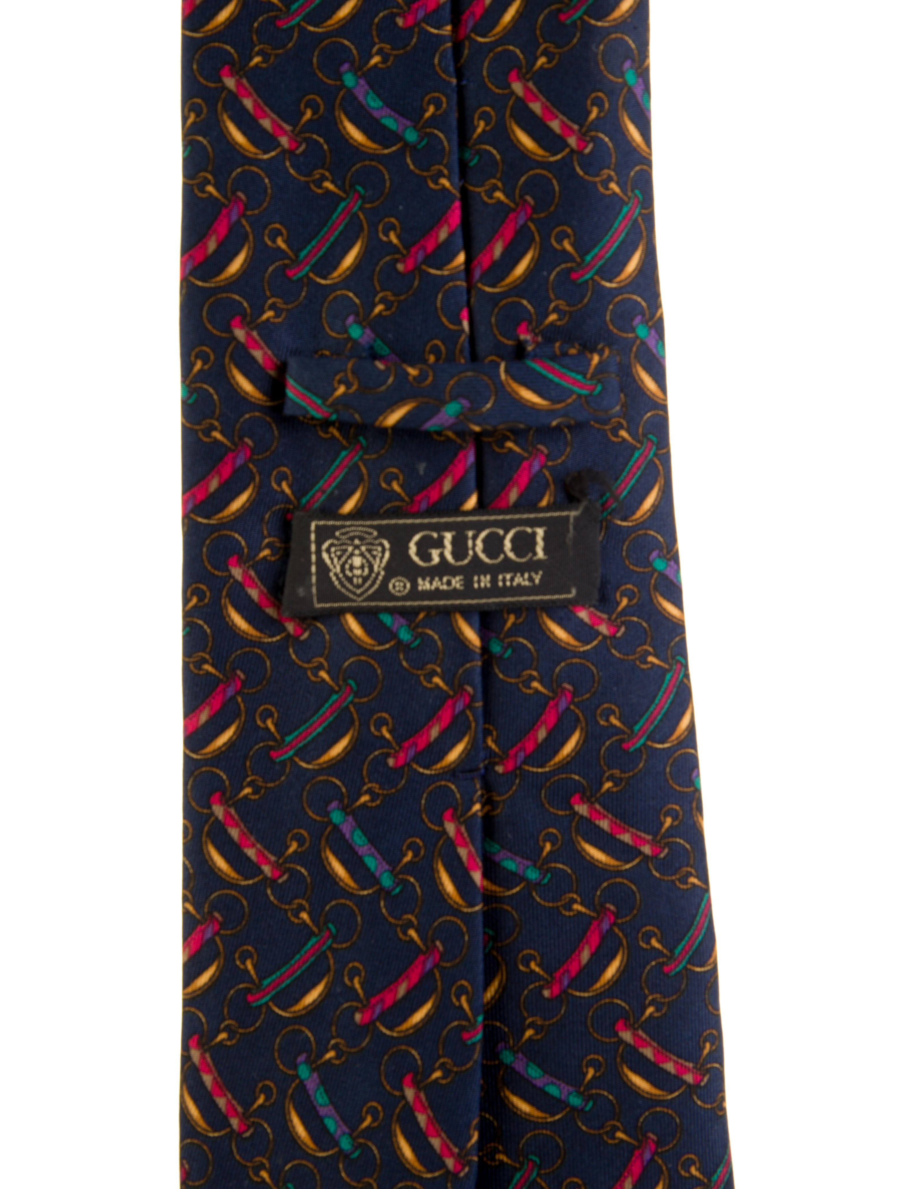 Gucci Patterned Silk Tie