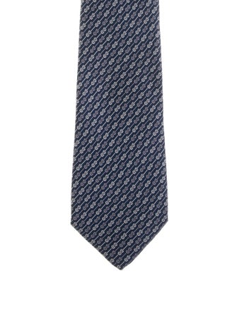 Gucci Patterned Silk Tie