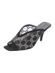 Gucci GG Logo Mesh Mules