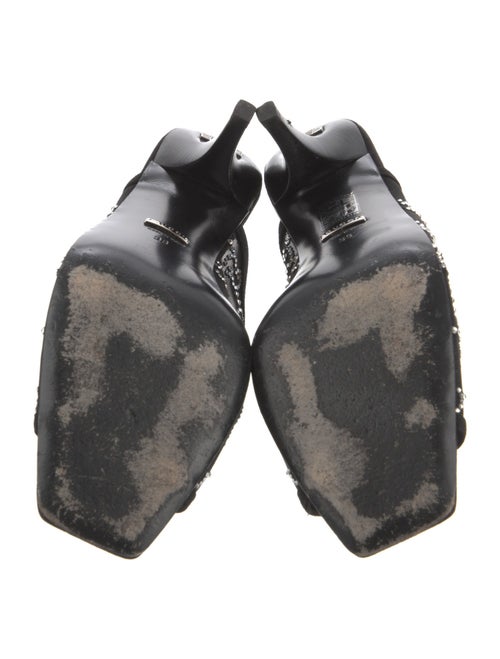 Gucci GG Logo Mesh Mules