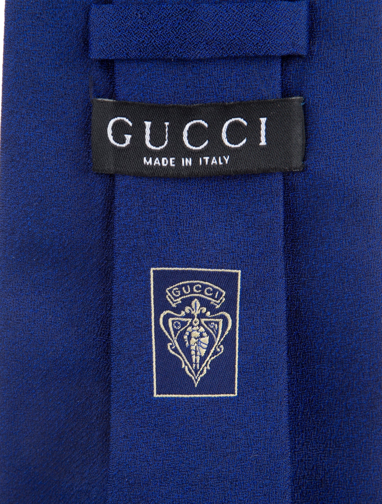 Gucci Solid Silk Tie