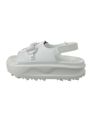 Gucci Sandals Rubber Slingback IT 37 | 7