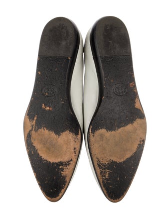 Gucci Interlocking G Logo Suede Ballet Flats