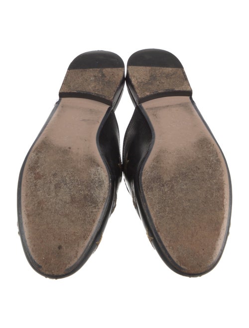 Gucci Leather Printed Mules