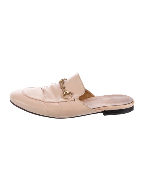 Gucci Horsebit Accent Leather Mules