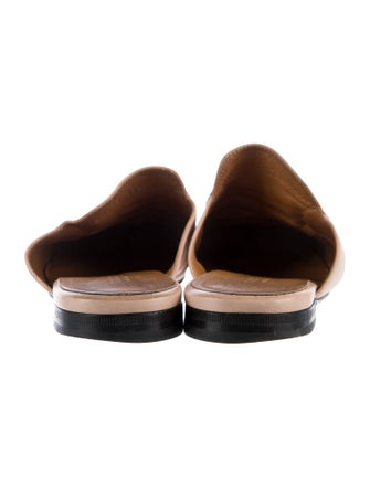 Gucci Horsebit Accent Leather Mules