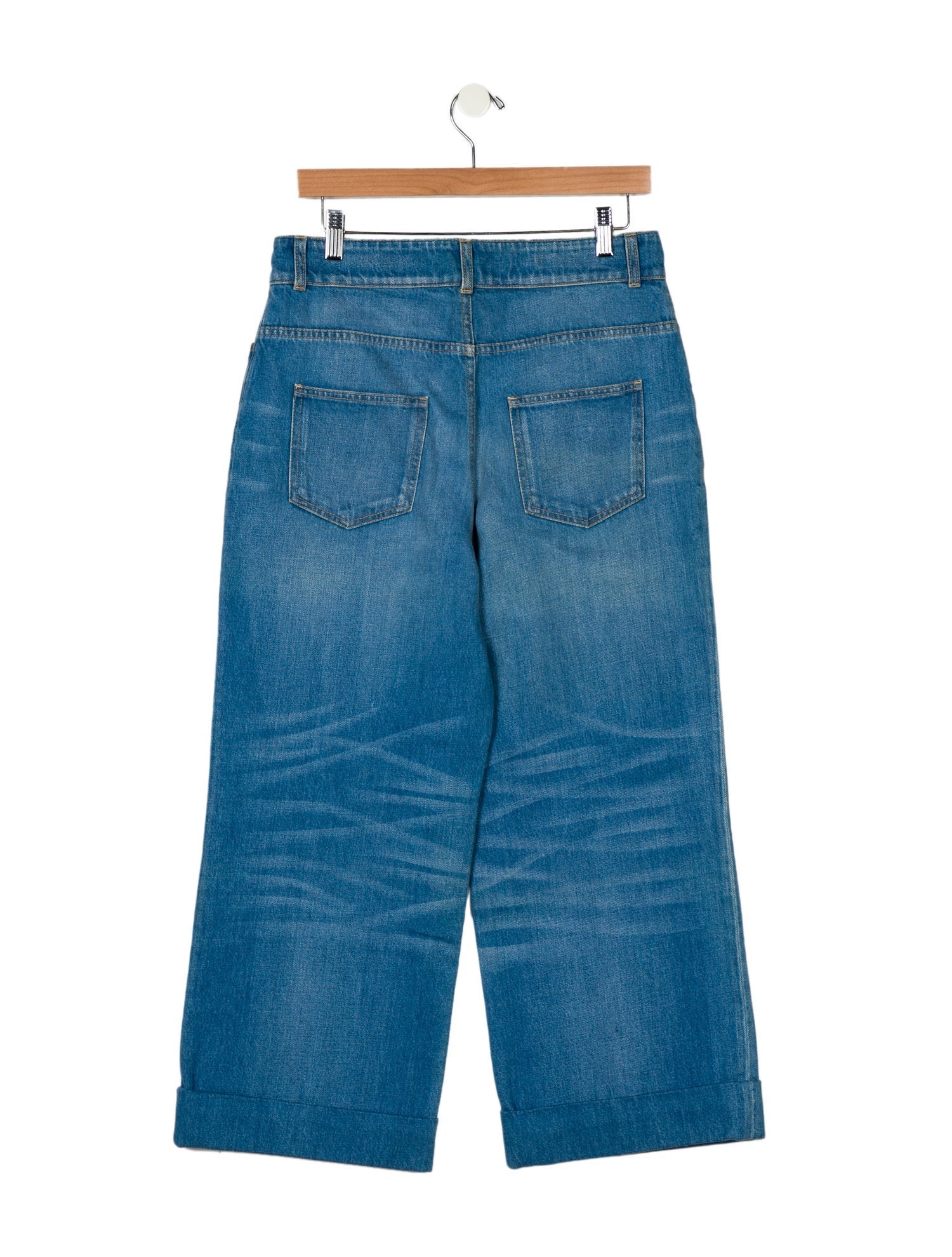 Gucci High-Rise Wide Leg Jeans