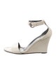 Gucci Horsebit Accent Patent Leather Sandals