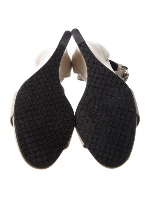 Gucci Horsebit Accent Patent Leather Sandals