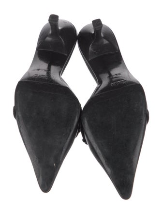 Gucci Horsebit Accent Leather Mules