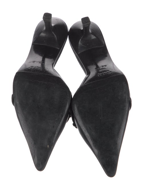 Gucci Horsebit Accent Leather Mules