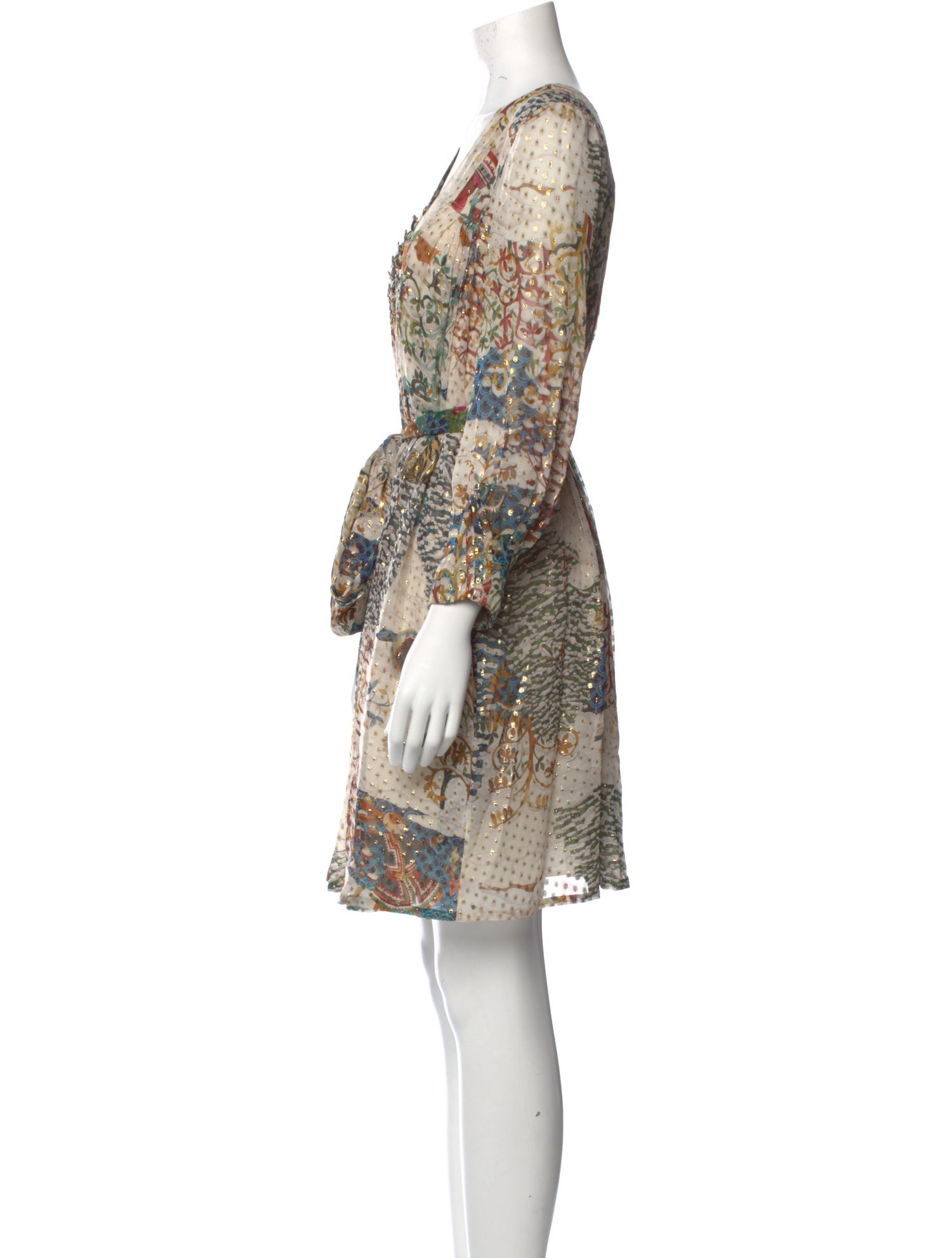 Gucci Silk Mini Dress