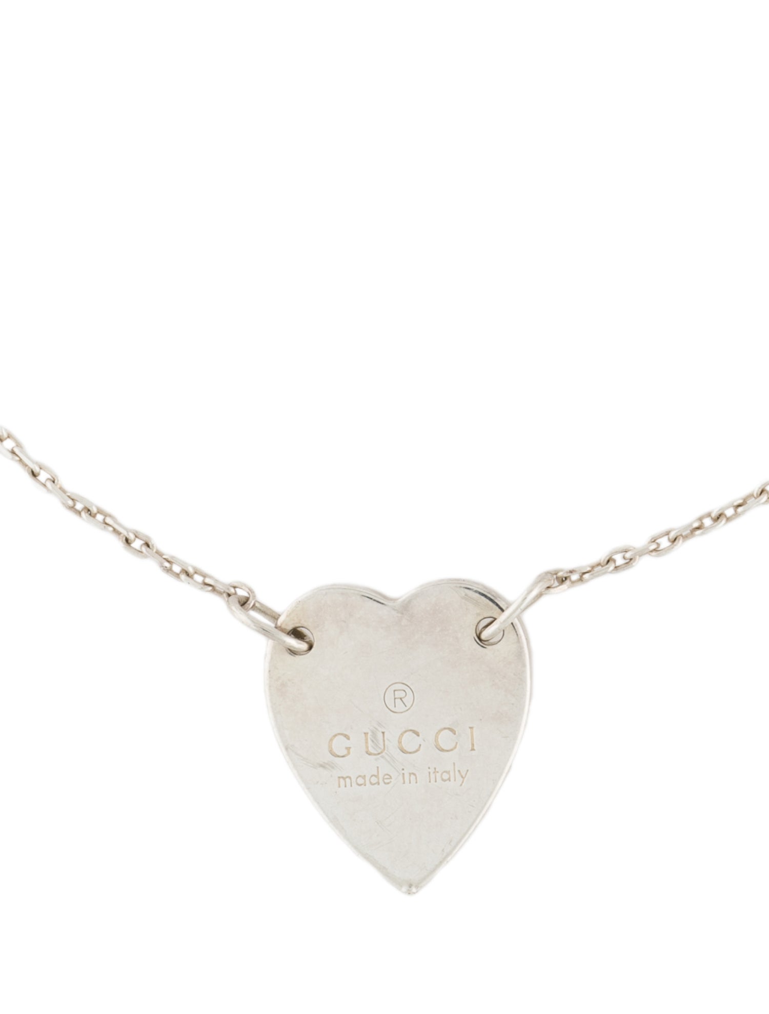 Gucci Trademark Heart Charm Bracelet