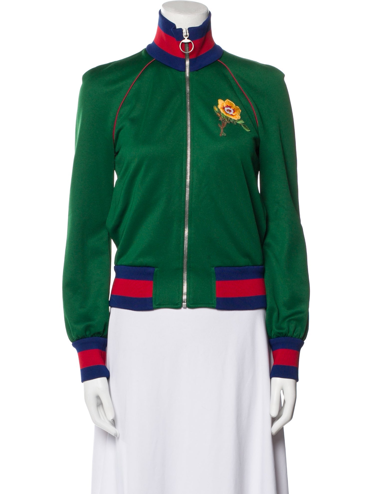 Gucci Graphic Print Bomber Jacket