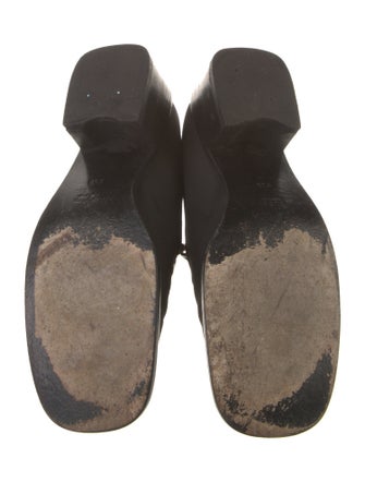 Gucci Horsebit Accent Canvas Pumps