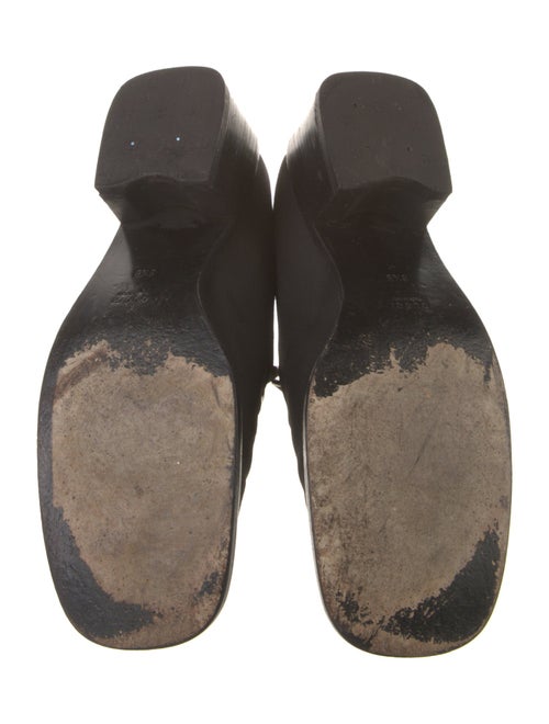 Gucci Horsebit Accent Canvas Pumps