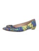 Gucci Dionysus Accent Floral Print Flats