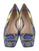 Gucci Dionysus Accent Floral Print Flats