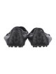 Gucci Web Accent Leather Loafers