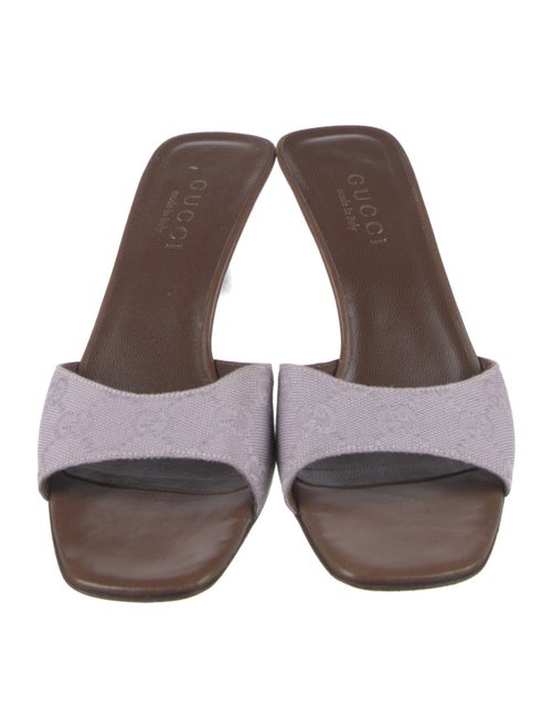 Gucci GG Canvas Canvas Slides