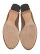 Gucci Bamboo Accent Suede Flats