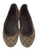 Gucci GG Canvas Canvas Ballet Flats