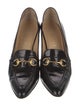 Gucci Horsebit Accent Leather Pumps