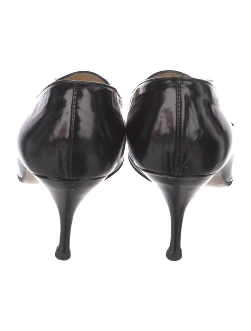 Gucci Horsebit Accent Leather Pumps