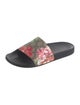 Gucci Flora Print Slides
