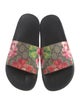 Gucci Flora Print Slides