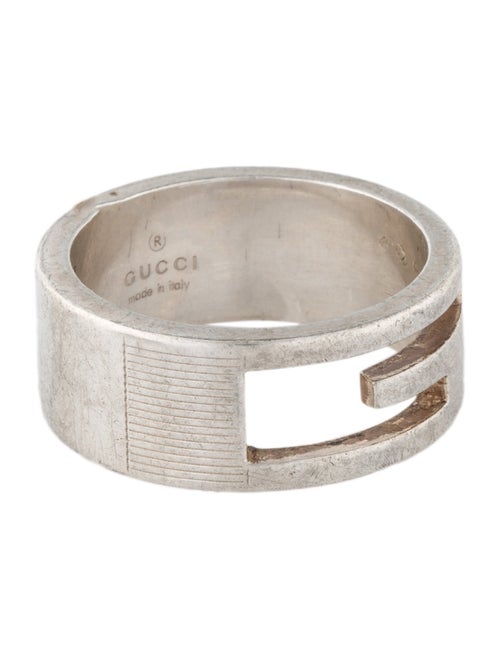 Gucci G Cutout Band Ring