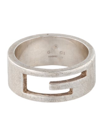 Gucci G Cutout Band Ring