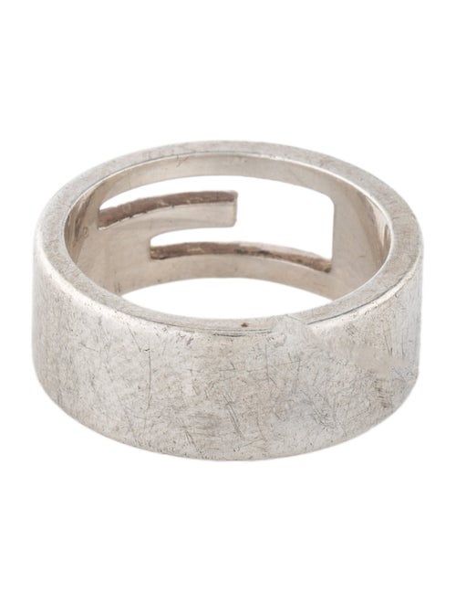 Gucci G Cutout Band Ring